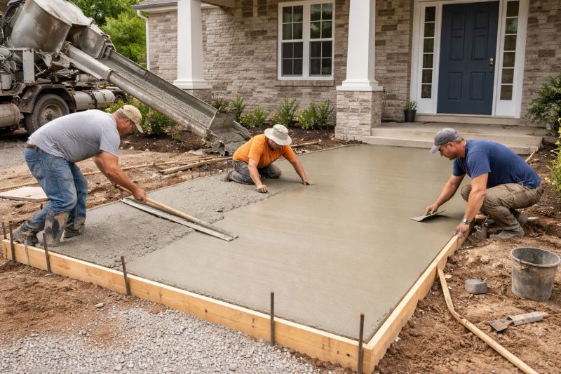 Concrete Installation in Kansas City, MO
