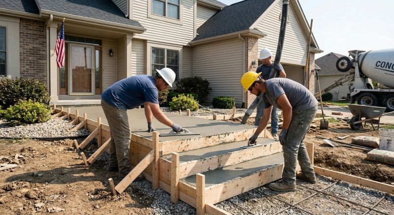 Concrete Installation in Kansas City, MO