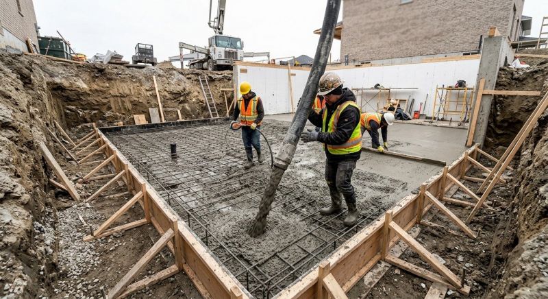 Basement Concrete Installation in Lenexa, KS