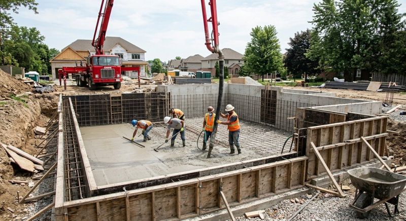 Basement Concrete Installation in Kansas City, MO