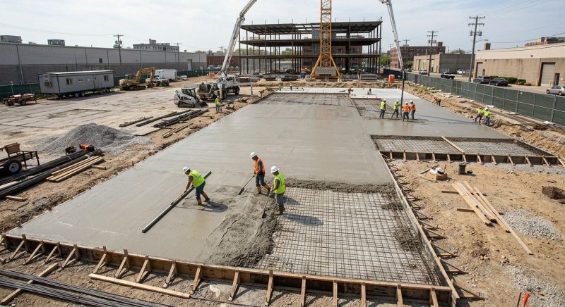 Commercial Slab Construction in Liberty, MO