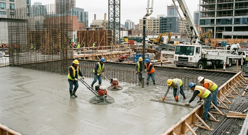 Commercial Slab Construction in Liberty, MO