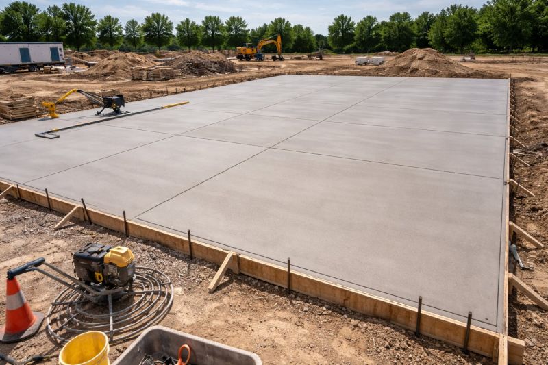 Commercial Slab Installation in Leavenworth, KS