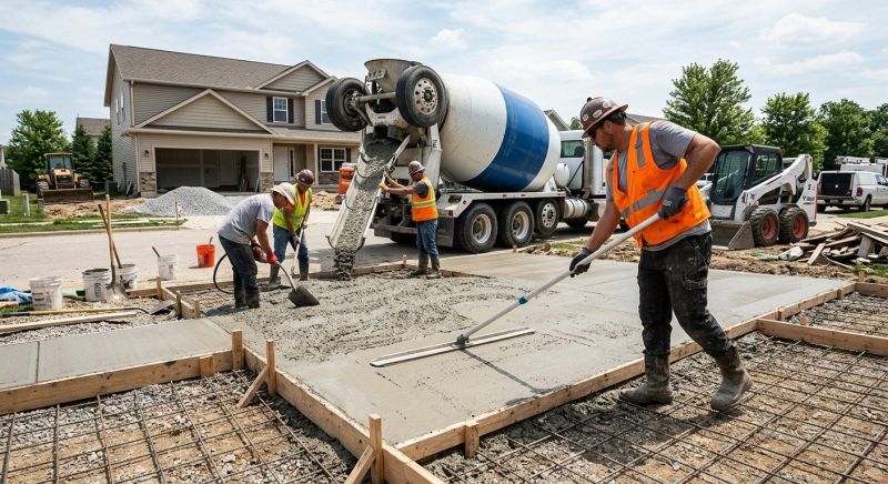 Concrete Work in Kansas City, MO