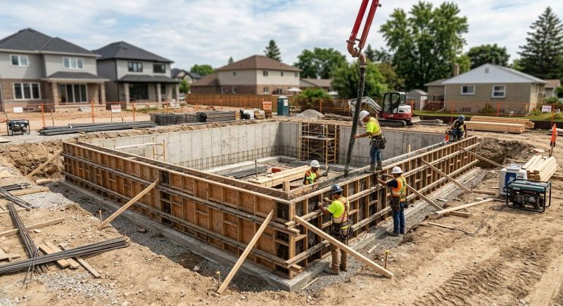 Foundation Construction in Shawnee, KS