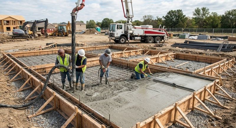 Foundation Wall Pouring in Excelsior Springs, MO