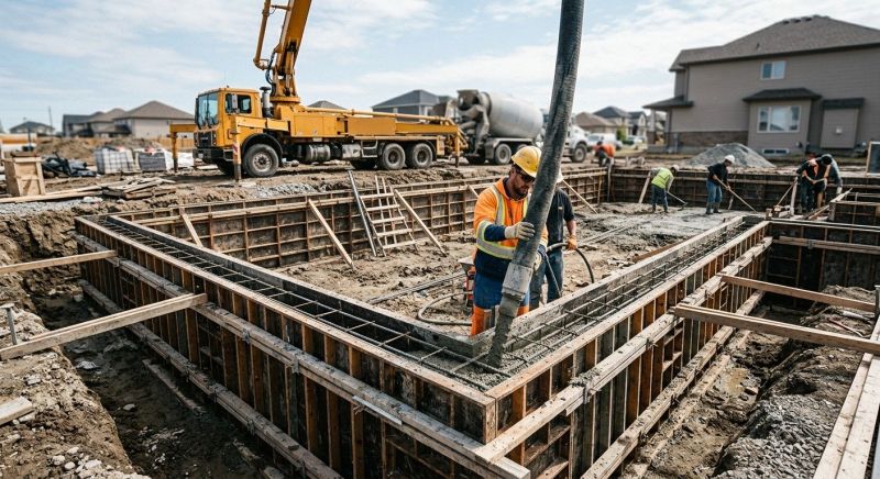 Foundation Wall Pouring in Grandview, MO