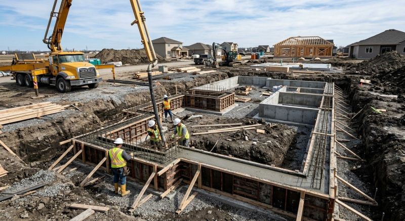 House Foundation Installation in Kansas City, MO